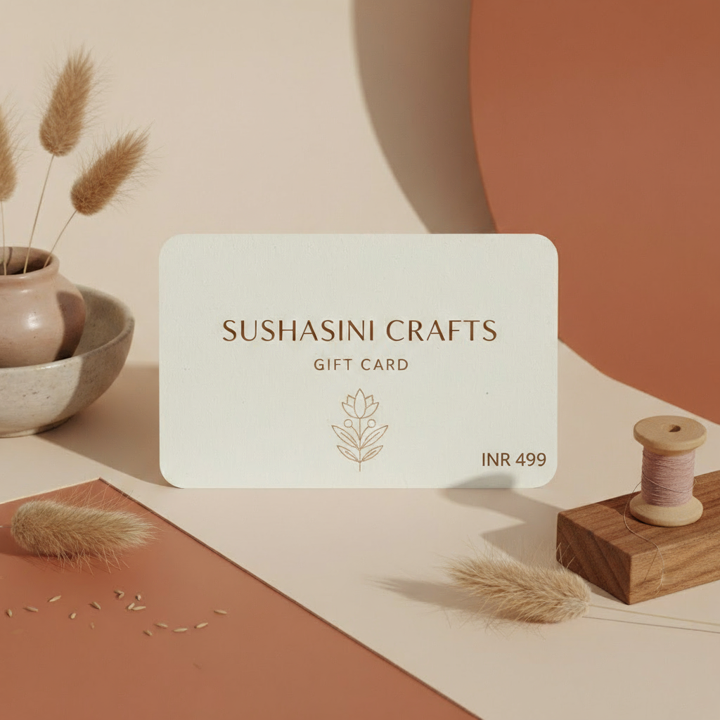 The Perfect Gift of Choice: A Suhasini Crafts E-Gift Card 🎁