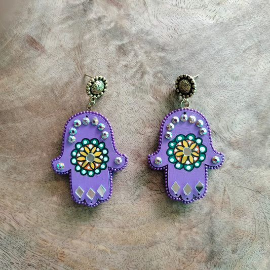 hamsa Earrings